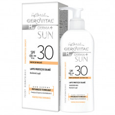 GPF46750 GH3D Lapte Protectie Solara SPF 30 H3 Derma+ Sun, 150 ml, Gerovital