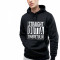 Hanorac Barbati Negru - Straight Outta Tineretului - XL