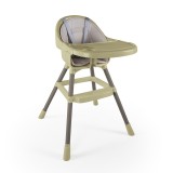 Scaun de masa premium cu perna - Verde Eco PlayLearn Toys