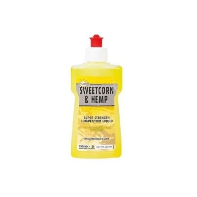Atractant lichid Dynamite Baits XL Liquid Sweetcorn &amp;amp; Hemp 250ml foto