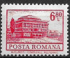 C1388 - Romania 1972 - Cladiri lei 6.80 neuzat,perfecta stare, Nestampilat