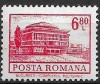 C1388 - Romania 1972 - Cladiri lei 6.80 neuzat,perfecta stare, Nestampilat