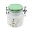 Recipient pentru ingrediente, R0J050-1CCG, sticla opal, alb + verde + model multicolor, 10.8 x 11.8 cm, 500 ml