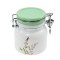 Recipient pentru ingrediente, R0J050-1CCG, sticla opal, alb + verde + model multicolor, 10.8 x 11.8 cm, 500 ml