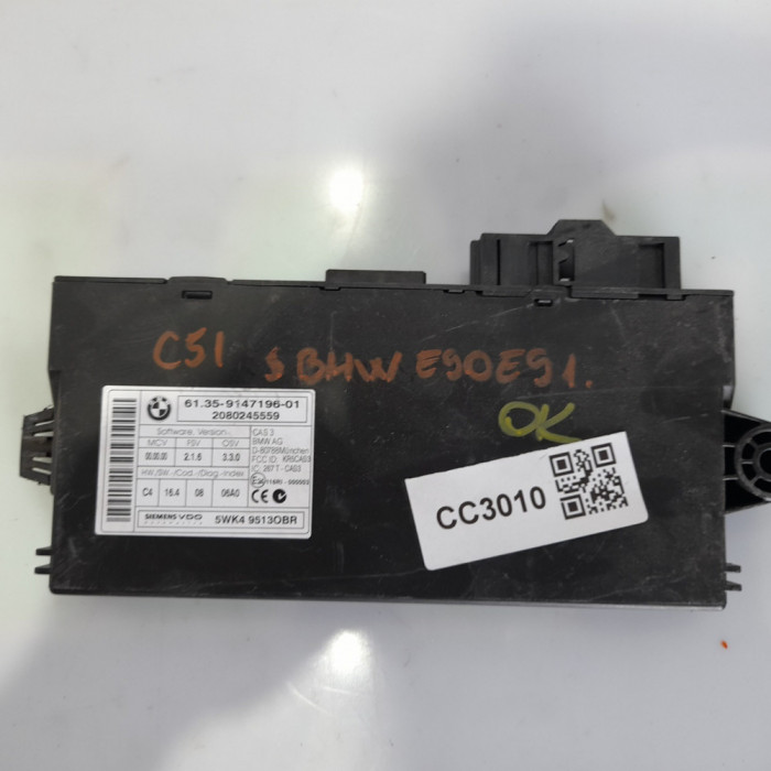 Modul Inchidere Centralizata BMW Seria 3 E91 Touring 2005-2011