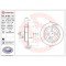 Set disc frana Mini Mini (R50 R53) 06.01-09.06, Mini (R56) 11.05-01.14, Mini Cabriolet (R52) 04.04-07.08, Spate, 259X10mm, plin, BREMBO