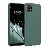 Husa pentru Samsung Galaxy A22 5G, Silicon, Verde, 55245.171, Carcasa