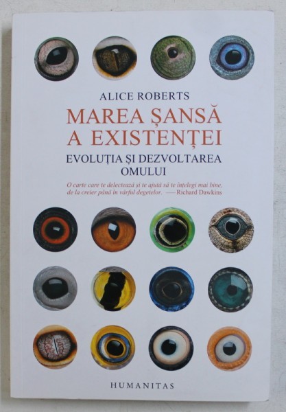 MAREA SANSA A EXISTENTEI - EVOLUTIA SI DEZVOLTAREA OMULUI de ALICE ROBERTS , 2016