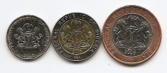 Nigeria Set 3 - 0,50, 1, 2 Naira 2006 - UNC !!! foto