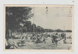 bnk cp Bucuresti - Parcul de cultura si odihna - carte postala QSL circulata