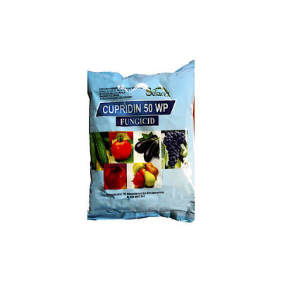 Cupridin 20 gr fungicid contact cupric Solarex (mar, par, gutui, mosmon, tomate, vinete, castraveti, cais, cires, nectarin, piersic, prun) foto