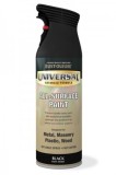 Vopsea Spray Universal Negru Satin 400ml, Rust-Oleum