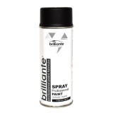 Cumpara ieftin Spray Vopsea Brilliante, Negru Mat, 400ml