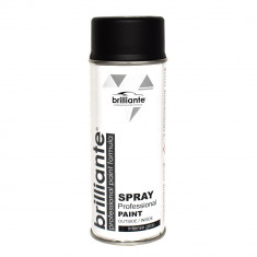 Spray Vopsea Brilliante, Negru Mat, 400ml
