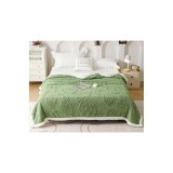 Cumpara ieftin Patura Cocolino cu Blanita, Verde cu Fluturi - SIPR-Pf04