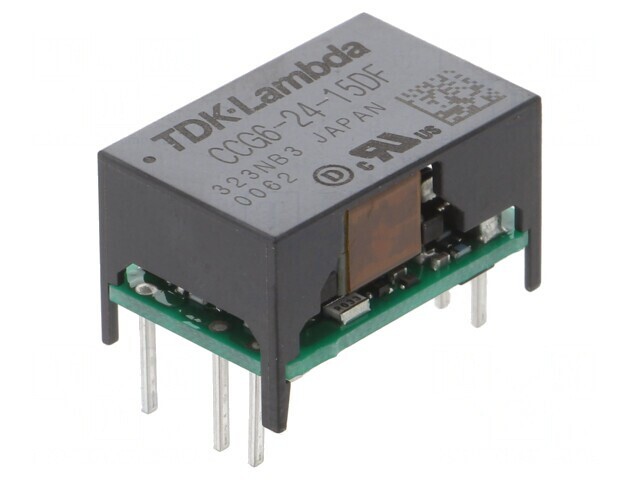 Convertor DC/DC 6W 9-36V la 15V și -15V THT