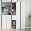 VidaXL Dulap &icirc;nalt, alb, 30x42,5x185 cm, lemn prelucrat 846236