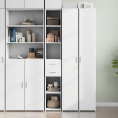 vidaXL Dulap &icirc;nalt, alb, 30x42,5x185 cm, lemn prelucrat 846236