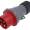 Conector AMPHENOL IP&amp;S 16A 460V mufă tată alimentare AC trifazate IP44