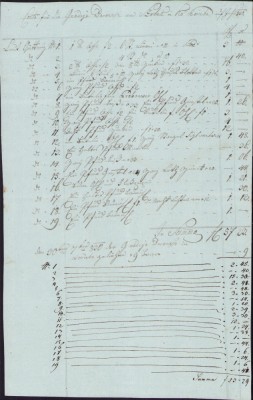 HST A371 Chitanță olografă 1830 limba germană filigran BB foto