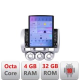 Navigatie Honda Fit Jazz 2004-2008 Android radio gps internet Octa Core 4+64 LTE Kit-jazz+EDT-E709 CarStore Technology