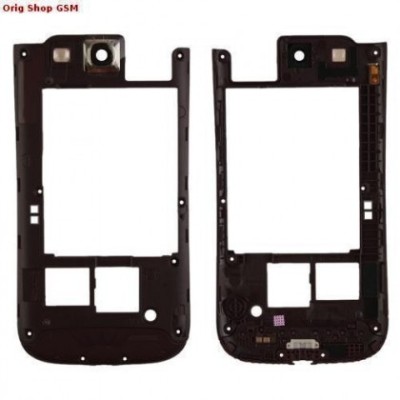 Carcasa mijloc Samsung I9305 Galaxy S3 brown Orig Swap foto