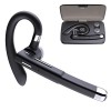 Casca profesional Edman Legend 520, Bluetooth 5.0, Multi point, Noise cancelling, sunet HD, dock incarcare, Negru