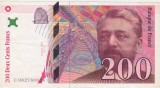 FRANTA 200 FRANCS FRANCI 1999 VF