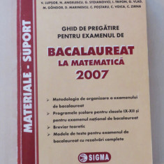 Ghid de pregatire pentru examenul de bacalaureat la matematica M1, M2 si M3