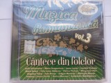 Cd-Muzica populara romaneasca-Cantece din folclor vol3