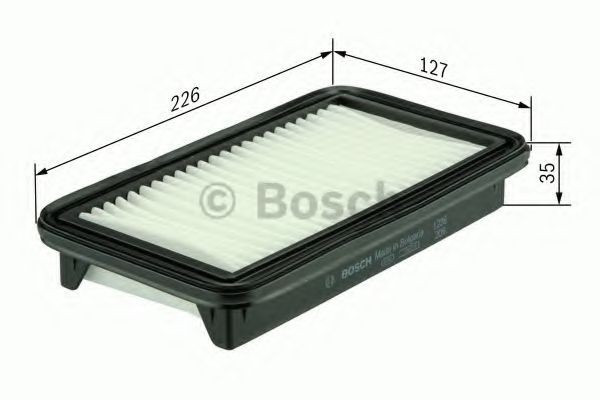 Filtru aer FIAT SEDICI (FY) (2006 - 2016) BOSCH F 026 400 201