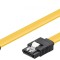 Cablu HDD S-ATA3 6Gbit/s 90 Clip SATA L - SATA L 1m GOOBAY