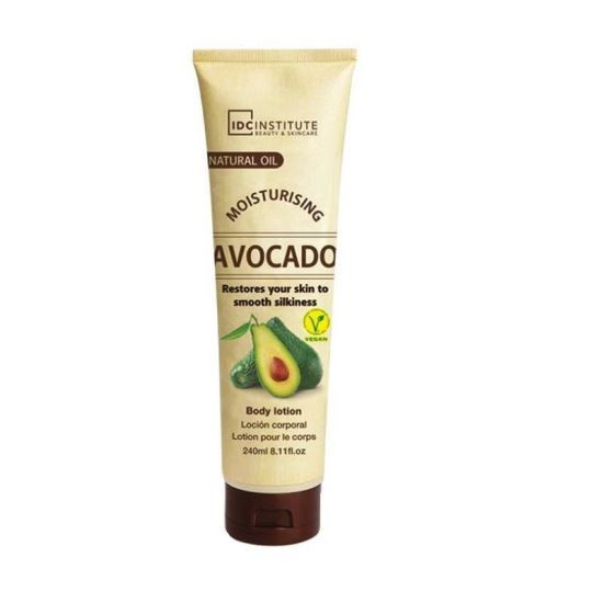 Lotiune de corp vegana cu ulei de avocado IDC Institute 80153, 240 ml