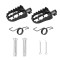 Set scarite moto negre - 2
