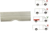 Aripa spate Mercedes Sprinter 209-524, 07.2006-10.2013, Vw Crafter (2e), 12.2005-, Dreapta, Spate, Spatiul De Incarcare L = 4300 Mm, Pana La Geam,