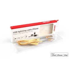 Cablu incarcare telefon, cablu transfer date, 1 metru, FullLinkm 2.4A, FastCharge, AMIO (Iphone, Ipad, Ipod)