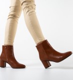Cumpara ieftin Botine dama Asad Camel