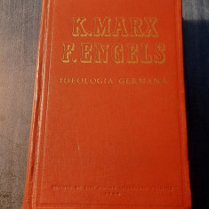 Ideologia germana Karl Marx F. Engels