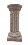 Cumpara ieftin Statueta decorativa, Coloana Greceasca, Gri, 40 cm, DVSA201