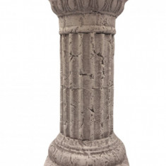 Statueta decorativa, Coloana Greceasca, Gri, 40 cm, DVSA201