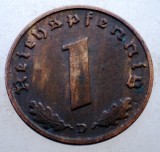2.584 GERMANIA WWII 1 REICHSPFENNIG 1939 D, Europa, Bronz