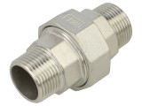 Conector dublu plat tată-tată cu garnitură GEBO &ndash; Termo&icirc;mbinare eficientă