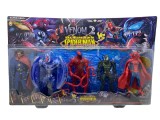 Set 2 Figurine Spiderman &amp; Venom, 15cm, Plastic, Multicolor, Actiune, 3+ ani, Poveste Spider-Man, Baieti, Fete, Unisex
