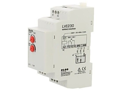 Releu Monitorizare Nivel 230VAC IP40 8A foto