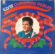 Elvis Presley &lrm;&ndash; Elvis' Christmas Album _ NM / VG vinil, LP, disc muzica de Sarbatori, de Craciun _ Pickwick , SUA