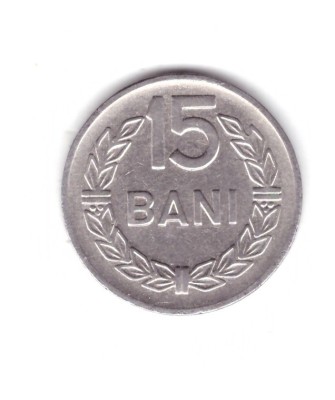 Moneda 15 bani 1960, stare buna, curata, cant intreg foto