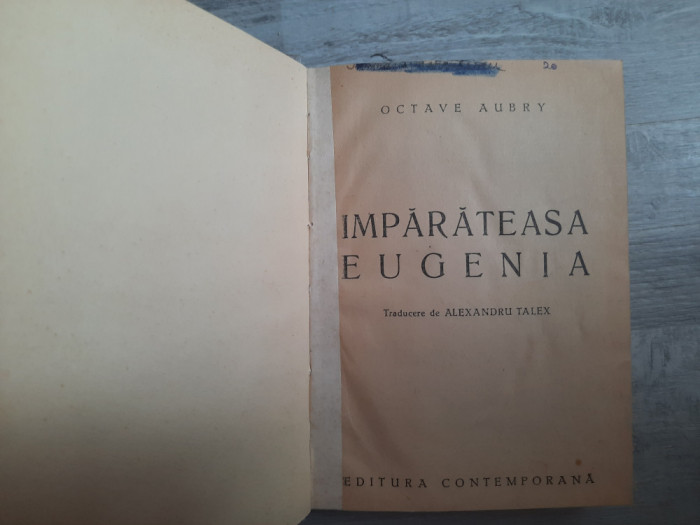 Imparateasa Eugenia de Octave Aubry