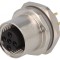 Soclu M12 4-PIN Mamă Ethernet IP67 THT 250V 4A