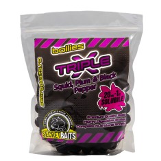 Secret Baits Soluble Triple X Boilies 20mm / 1kg