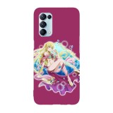 Husa compatibila cu Oppo Find X5, Viceversa, model Party goddes Aphrodite DanMachi, Silicon, TPU, Transparent, Carcasa